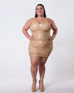 vestido corto Mara de lentejuelas - Adalgisa | Tienda de ropa