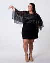 VESTIDO CRUZ CON CAPA