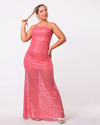 vestido carmiña pailette