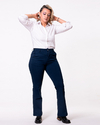 CAMISA CLASICA ELAST MARIA AMORES - comprar online