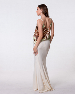 MUSCULOSA SEDA ESTAMPADA MARIA BACUR en internet