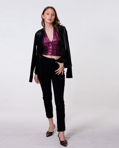 CAMPERA SIMIL CLASICA C/CIERRE
