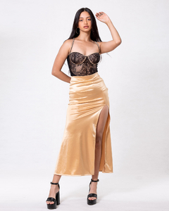 BODY ENCAJE CON STRASS - comprar online