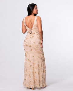 VESTIDO SERENA ESPALDA REGULABLE - comprar online