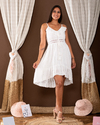VESTIDO LUCI CORTO DE BRODERIE