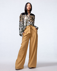 PANTALON SASTRERO CON LAZO