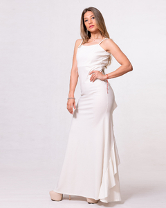 VESTIDO AURORA CON MOÑO ATRAS en internet