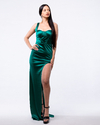 VESTIDO ELISA CON CORSET DE UN HOMBRO