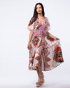 Vestido corto con mangas jimena something - comprar online