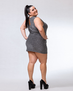 vestido Maudow de lurex - comprar online