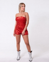 MONO CORTO CALTRANO STRAPLESS