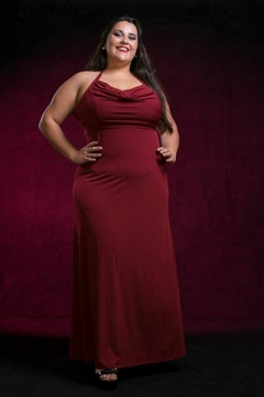 VESTIDO GIORGIA DE SEDA CON BUCHE - comprar online