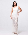 POLLERA LARGA RENE DE ENCAJE CON LUREX - comprar online
