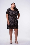 vestido Mirta encaje bordado - comprar online