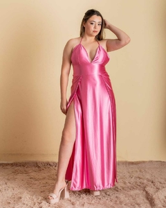 VESTIDO YELA DE SATEN ESCOTE V en internet
