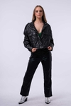 CAMPERA CORTA ECO CUERO - comprar online