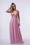 VESTIDO LARGO MARI LENT - comprar online