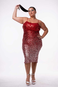 vestido lentejuelas - comprar online