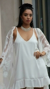 VESTIDO CORTO C/VOLADOS - comprar online