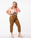 JEANS MOM GABARDINA MARIA AMORES - comprar online