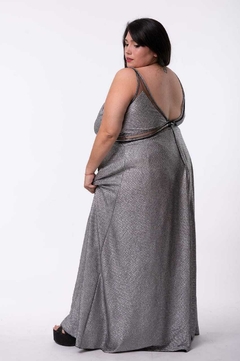 VESTIDO LARGO DE LUREX Y TULL en internet