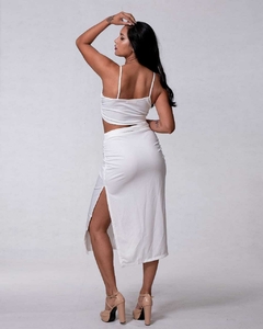 VESTIDO MIDY C/ ABERTURA en internet