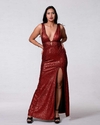 VESTIDO LARGO GRISEL SIL - comprar online