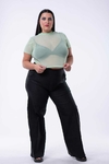REMERA CON TRANSPARENCIA Y STRASS - comprar online