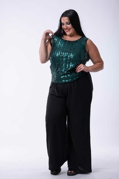 musculosa bordada en internet