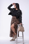 FALDA MIDY ANIMAL PRINT - comprar online