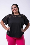 REMERA C/ENCAJE - comprar online