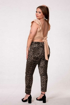 pantalon gabardina print en internet