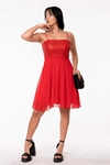 VESTIDO BRILLOSO - comprar online
