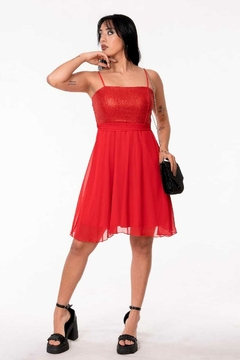 VESTIDO BRILLOSO - comprar online