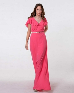 VESTIDO LUCIA DE GASA - comprar online