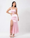 VESTIDO MIKONOS DE SATEN - comprar online