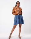 campera corta simil cuero - comprar online