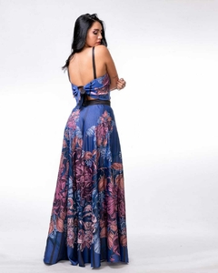 POLLERA AZUL en internet
