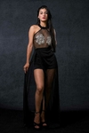 vestido soya c/microtul - comprar online