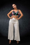 TOP DE SEDA CON ROSAS IBROO - comprar online