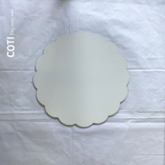 Bandeja onditas fibrofacil blanca 25cm x1