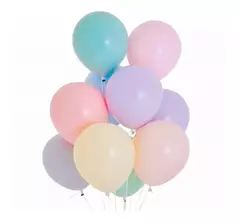 Globo pastel party time x25u
