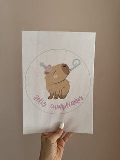 Fototorta capibara x1