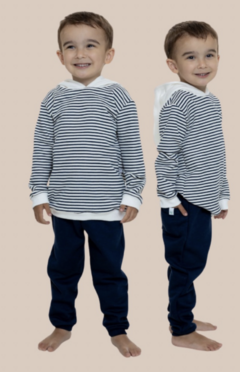 CONJ. BLUSÃO + CALÇA MOLETOM - Petit & Co