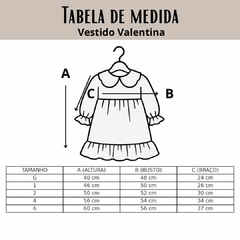 VESTIDO VALENTINA PETIT - Petit & Co
