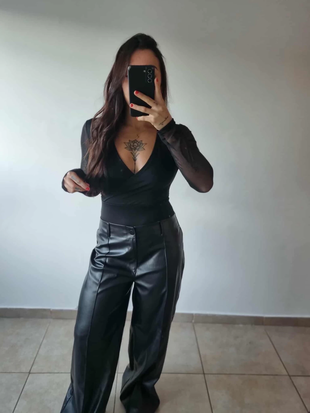 WIDE LEG ENGOMADO