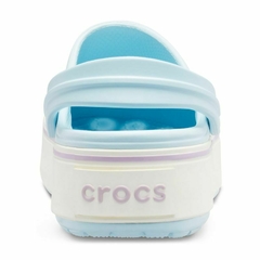 CROCS BAND PLATFORM MINERAL BLUE/LAVENDER D0020 (4Q) - Croma