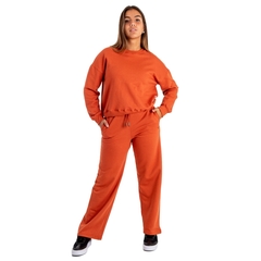 JOGGING MUJER ROXY BASIC LOGO OVERSIZED T0144 (04) - tienda online