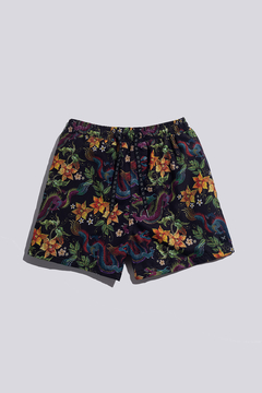 Malla luxo floreada - Croma
