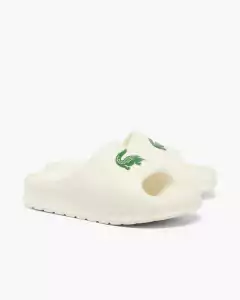 CHANCLAS MUJER LACOSTE SERVE SLIDE C0107 (03) en internet